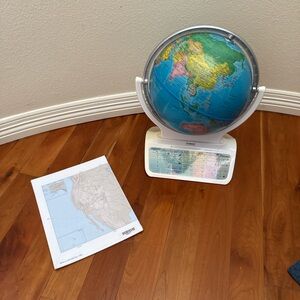 Oregon scientific Educational Interactive Blue Globe with Lighted Base